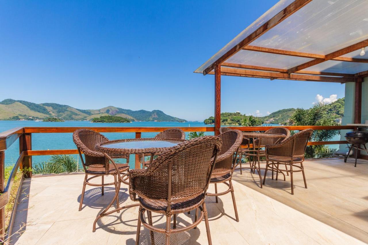 Conforto à beira mar! Apartamento com vista para o mar. Angra dos Reis Exterior foto