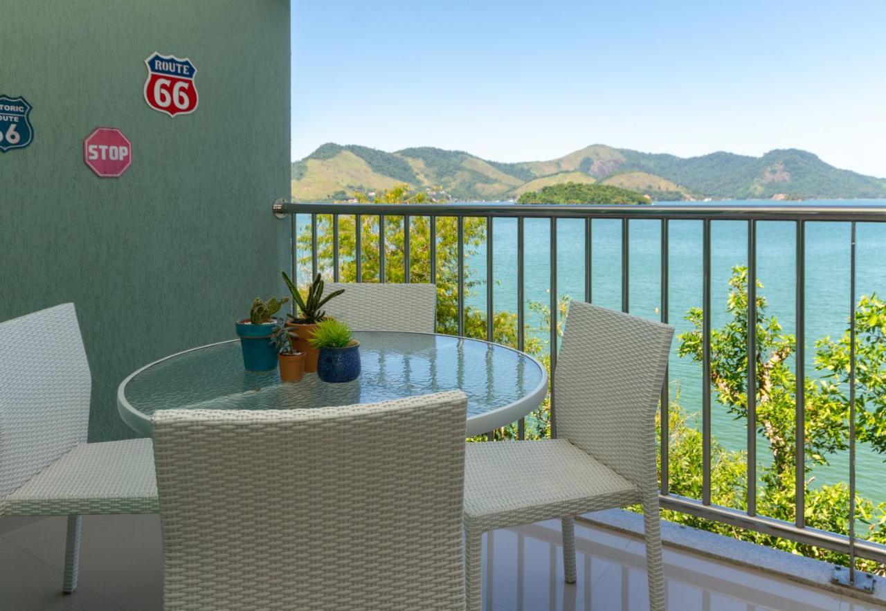 Conforto à beira mar! Apartamento com vista para o mar. Angra dos Reis Exterior foto