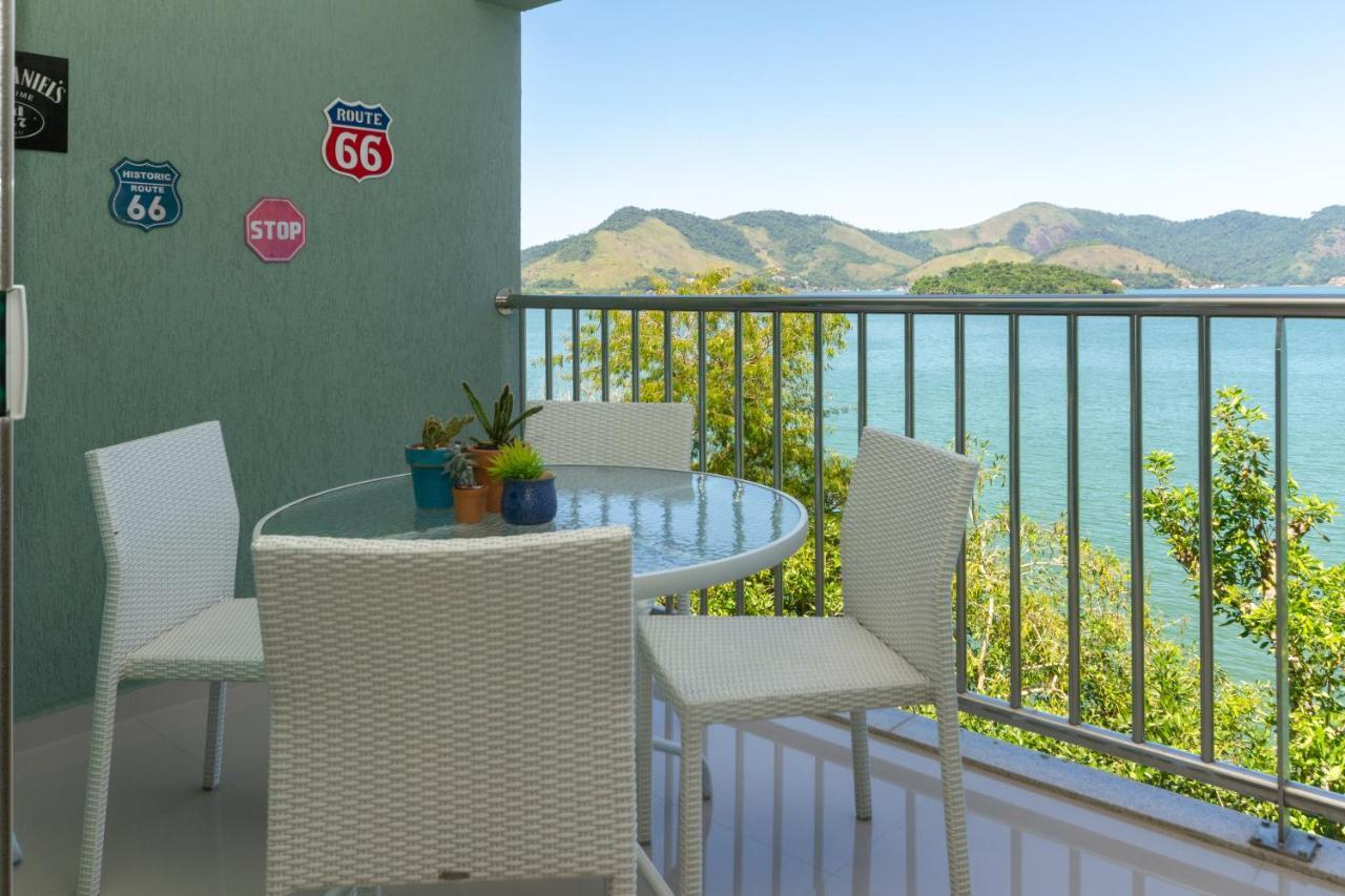 Conforto à beira mar! Apartamento com vista para o mar. Angra dos Reis Exterior foto